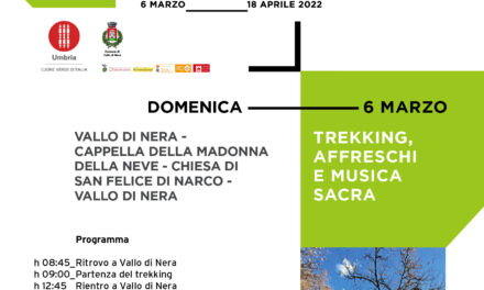 In Umbria “Sentieri, Vicoli e Racconti”. Dal 6 marzo al 18 aprile 2022, a Vallo di Nera, esperienze nella natura e nei luoghi della cultura da percorrere camminando