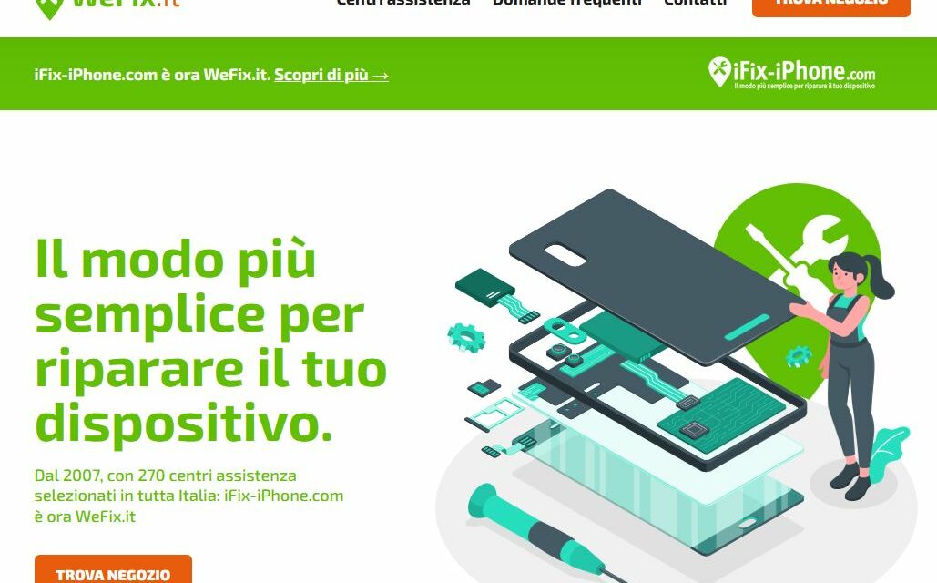 WeFix.it – Riparazioni smartphone e tablet