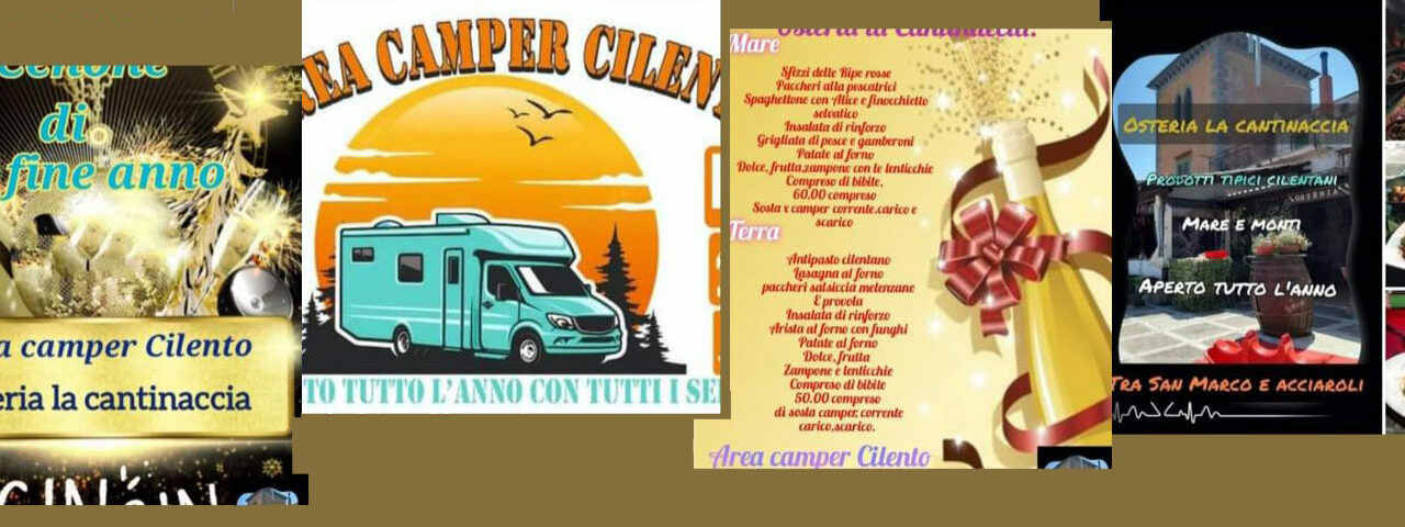 Capodanno in Cilento – Area Camper Cilento